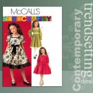 McCALL'S 5742 SEW CRAFTY GIRLS DRESSES  2-5