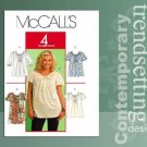 McCALL'S 5629 MISSES 4 GREAT TOPS & DRESS 8-16