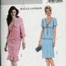 BUTTERICK 4528 MAGGY LONDON EASY TOP & SKIRT 8-14