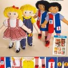 SIMPLICITY 2729 VINTAGE 24" DOLLS & CLOTHES