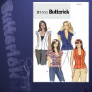 BUTTERICK 5331 MISSES VEST, JACKET & BELT 14-20