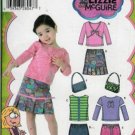 SIMPLICITY 4563 LIZZIE McGUIRE TODDLERS OUTFITS 1/2-2