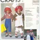 McCALL'S 4097 KIDS RAGGED ANN & ANDY COSTUME PATTERN