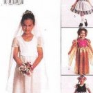 BUTTERICK 3592 GIRLS COSTUMES: BRIDE; PRINCESS & MORE