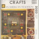 McCALL'S 3323 OUILT, APRON, PILLOW, TOTE & PLACEMAT