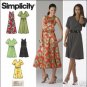 SIMPLICITY 2929 DESIGNS BY KAREN Z DRESSES 10-18