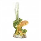 Mushroom Scene Frog Figurine Item #: 38459