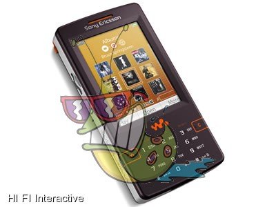 Sony Ericsson - W950i (built-in 4 GB) (mystic purple)