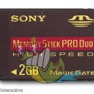 Sony - MemoryStick Pro Duo 2 GB