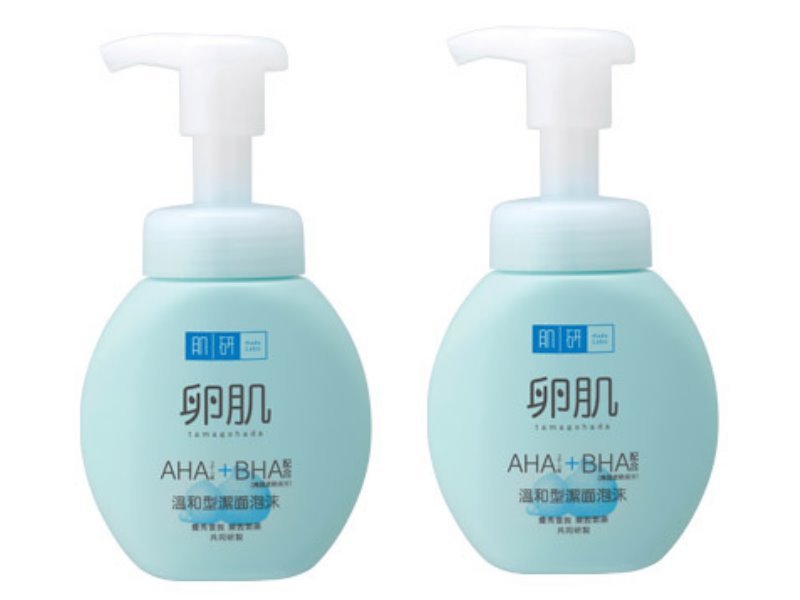 2X Hada Labo Hadalabo AHA BHA Exfoliating Face Wash Foam 160ml