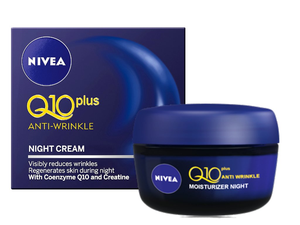 Nivea Q10 Plus Anti Wrinkle Night Cream 50ml Anti Aging And Regenerate Skin