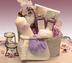 Relaxation Spa & Bath gift basket