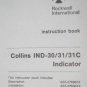 Rockwell Collins IND-30/31/31C Indicator Instruction Book manual