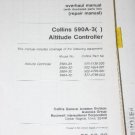 Rockwell Collins 590A-3A, 3D,3E Altitude controller Overhaul Repair manual