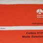 Rockwell Collins 913y-1/2 Mode Selector unit Instruction manual