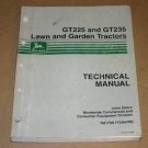 JD John Deere GT225, GT235 Tractors Technical Manual