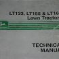 JD John Deere LT133, LT155, LT166 Lawn Technical Manual