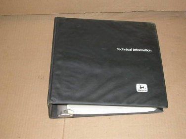 JD John Deere 9920 Technical Service Repair Manual
