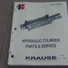 Krause Hydraulic Cylinder Parts Catalog/Service manual