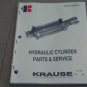 Krause Hydraulic Cylinder Parts Catalog/Service manual