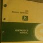 JD John Deere 350 Manure Spreader Operators Manual