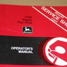 JD John Deere 3700 Drawn Flex Plow Operators Manual