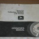 JD John Deere Material Tilt Dump Operators Manual