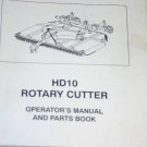 Kodiak Landpride HD10 Rotary Cutter Operators Manual