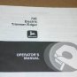 JD John Deere 72E Trimmer Edger Operators Manual
