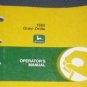 JD John Deere 1560 Grain Drill Operators Manual