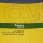 JD John Deere 415 420 428 Rotary Hoe Operator Manual