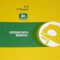 JD John Deere 913 V-Ripper Operators Manual