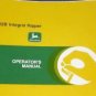 JD John Deere 22B Integral Ripper Operators Manual
