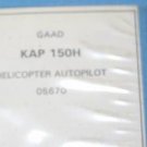 Bendix King KAP-150H Helicopter Autopilot Maintenance Manual 006-05670-0000