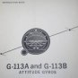 ARC G-113A/113B Attitude Gyros Instruction Book manual 7010331