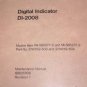 Sperry Di-2008 Digital Indicator Component Maintenance Manual ib8023108