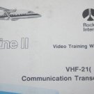 Rockwell Collins VHF-21/22 Comm Transceiver Video Training Workbook