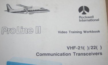 Rockwell Collins VHF-21/22 Comm Transceiver Video Training Workbook