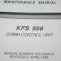 Bendix King KTR908+KFS-598/598A VHF Comm  Installation manual KTR-908