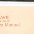 Sperry Data Nav III DNC1002/DNCP1001/2/3 maint manual Honeywell IB8023134