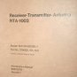 Honeywell/Sperry RTA-1003 Receiver Transmitter Antenna Maintenance Manual