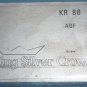 Bendix King KR86 ADF  Installation Maintenance/overhaul Manual KR-86