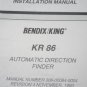 Bendix King KR86 ADF  Installation Maintenance/overhaul Manual KR-86