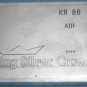 Bendix King KR86 ADF  Installation Maintenance/overhaul Manual KR-86