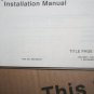 Sperry Primus 870 coloradar Installation manual Spex Honeywell A09-3946-01