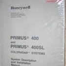 Honeywell Primus 400/400SL Coloradar System  install Manual Installation