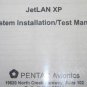 Pentair Jetlan XP system Installation/Test manual 5640-5002-a00 Rev B