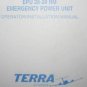Terra EPU 28-24 RM Emergency Power Unit operating/Installation Manual