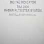 Terra TRI40 Indicator & TRA3500 Altimieter Installation Manual TRA-3500 TRI-40