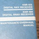 Bendix King KNR-615 NAV /665 RNAV RCVR Maintenance Overhaul manual KNR665